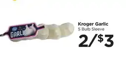 Food 4 Less Kroger Garlic offer