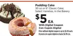 Food 4 Less Pudding Cake offer