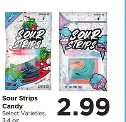 Food 4 Less Sour Strips Candy offer