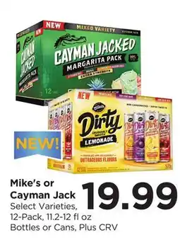 Food 4 Less Mike's or Cayman Jack offer