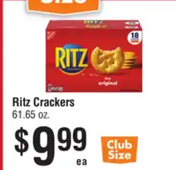 Smart & Final Ritz Crackers offer