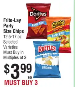 Smart & Final Frito-Lay Party Size Chips offer