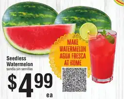 Smart & Final Seedless Watermelon offer