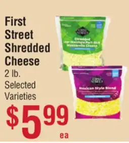 Smart & Final First Street Shredded Cheese offer