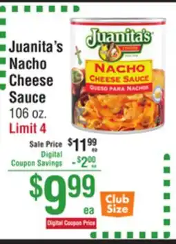 Smart & Final Juanita's Nacho Cheese Sauce offer