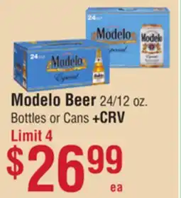 Smart & Final Modelo Beer offer