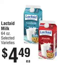 Smart & Final Lactaid Milk offer