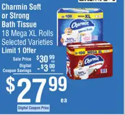 Smart & Final Charmin Soft or Strong Bath Tissue offer