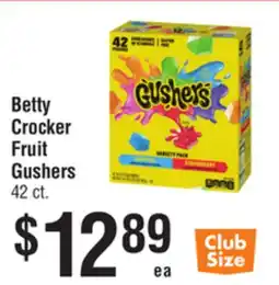 Smart & Final Betty Crocker Fruit Gushers offer