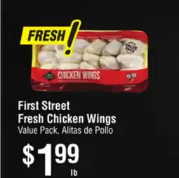 Smart & Final First Street Fresh Chicken Wings offer