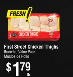 Smart & Final First Street Chicken Thighs offer