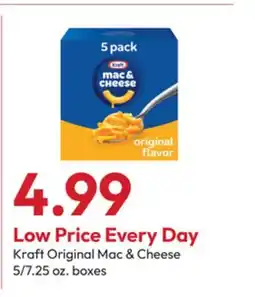 Stater Bros Kraft Original Mac & Cheese offer