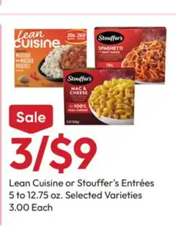 Stater Bros Lean Cuisine or Stouffer's Entrées offer