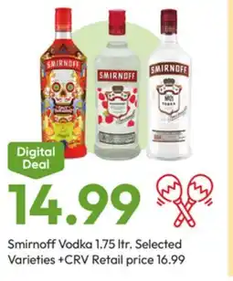 Stater Bros Smirnoff Vodka offer