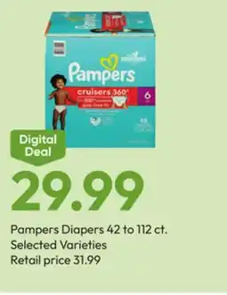 Stater Bros Pampers Diapers offer