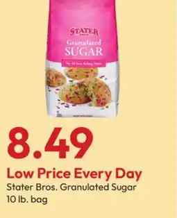Stater Bros Stater Bros. Granulated Sugar offer