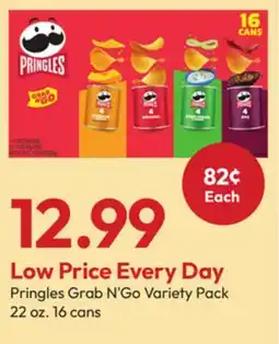 Stater Bros Pringles Grab N'Go Variety Pack offer
