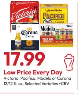 Stater Bros Victoria, Pacifico, Modelo or Corona offer