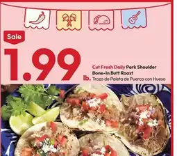 Stater Bros Pork Shoulder Bone-In Butt Roast offer