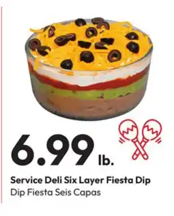 Stater Bros Service Deli Six Layer Fiesta Dip offer