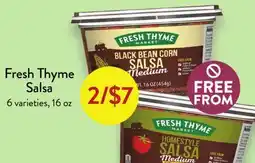 Fresh Thyme Fresh Thyme Salsa offer