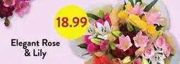 Fresh Thyme Elegant Rose & Lily offer