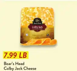Fresh Thyme Boar's Head Colby Jack Cheese offer