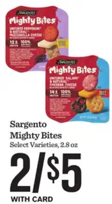 Mariano's Sargento Mighty Bites offer