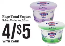 Mariano's Fage Total Yogurt offer