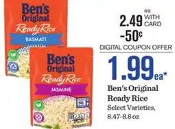 Mariano's Ben's Original Ready Rice offer