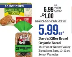 Mariano's Dave's Killer Bread Organic Bread offer