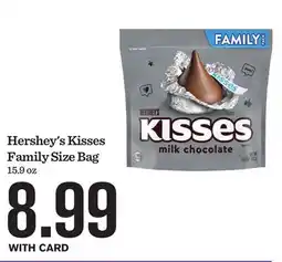 Mariano's Hershey's Kisses Family Size Bag offer