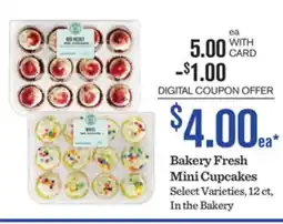 Mariano's Bakery Fresh Mini Cupcakes offer
