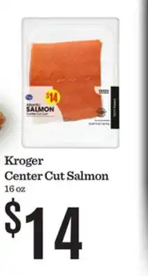 Mariano's Kroger Center Cut Salmon offer
