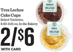 Mariano's Tres Leches Cake Cups offer