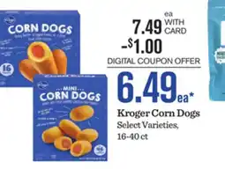 Mariano's Kroger Corn Dogs offer