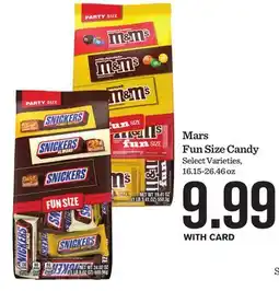 Mariano's Mars Fun Size Candy offer