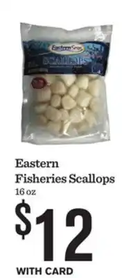 Mariano's Eastern Fisheries Scallops offer