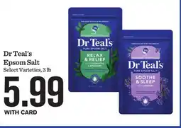 Mariano's Dr Teal's Epsom Salt offer