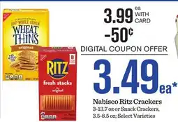 Mariano's Nabisco Ritz Crackers offer