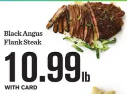 Mariano's Black Angus Flank Steak offer