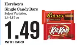 Mariano's Hershey's Single Candy Bars offer