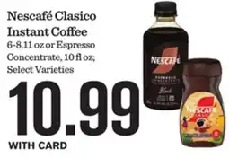 Mariano's Nescafé Clasico Instant Coffee offer