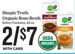 Mariano's Simple Truth Organic Bone Broth offer