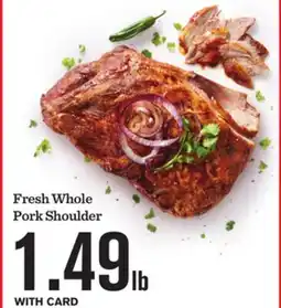 Mariano's Fresh Whole Pork Shoulder offer