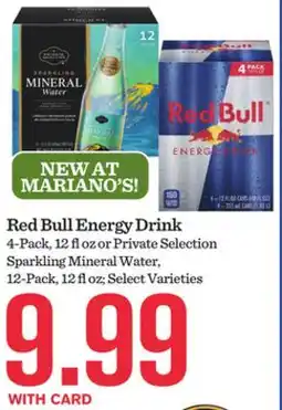 Mariano's Red Bull Energy Drink offer
