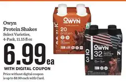 Mariano's Owyn Protein Shakes offer