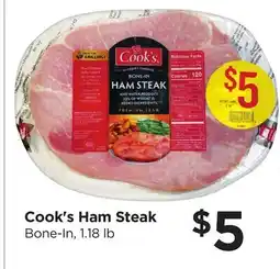 Food 4 Less Cook's Ham Steak offer