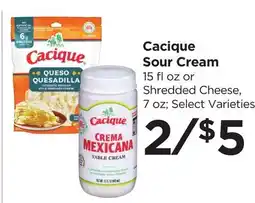 Food 4 Less Cacique Sour Cream offer