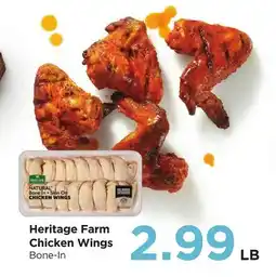 Food 4 Less Heritage Farm Chicken Wings offer